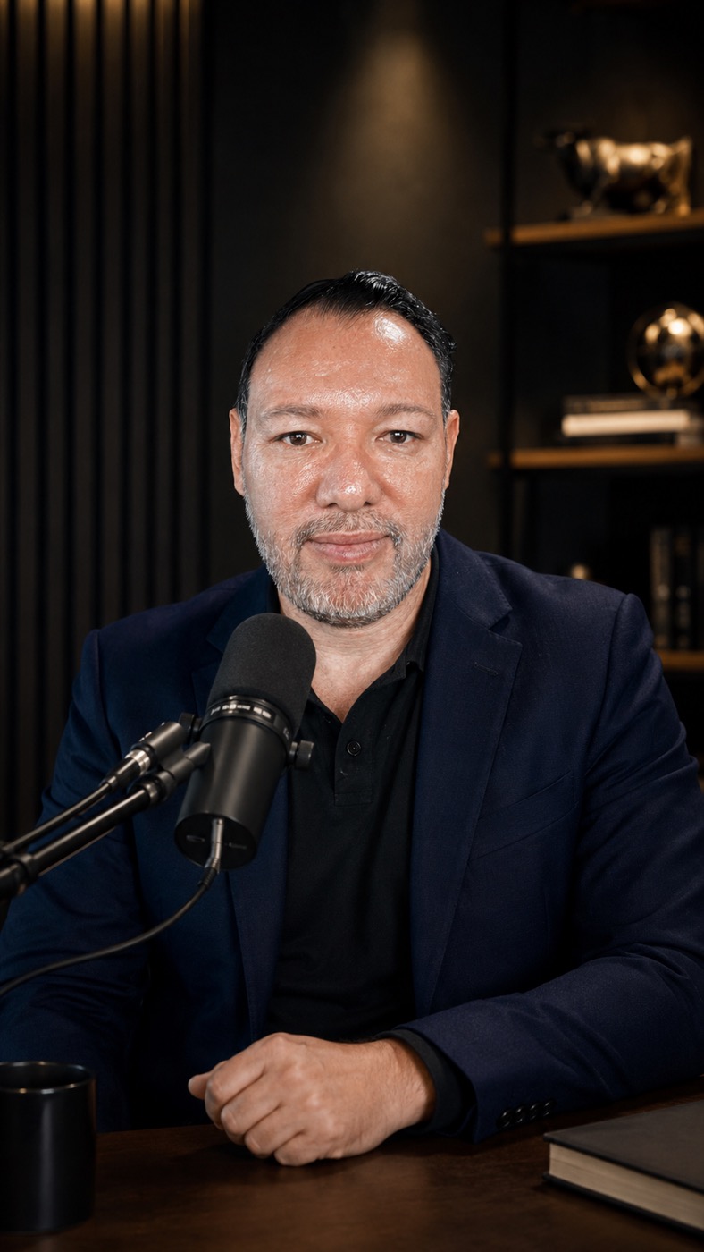 Mentor Gómez, narrador del audiolibro Del Cafetal al Éxito
